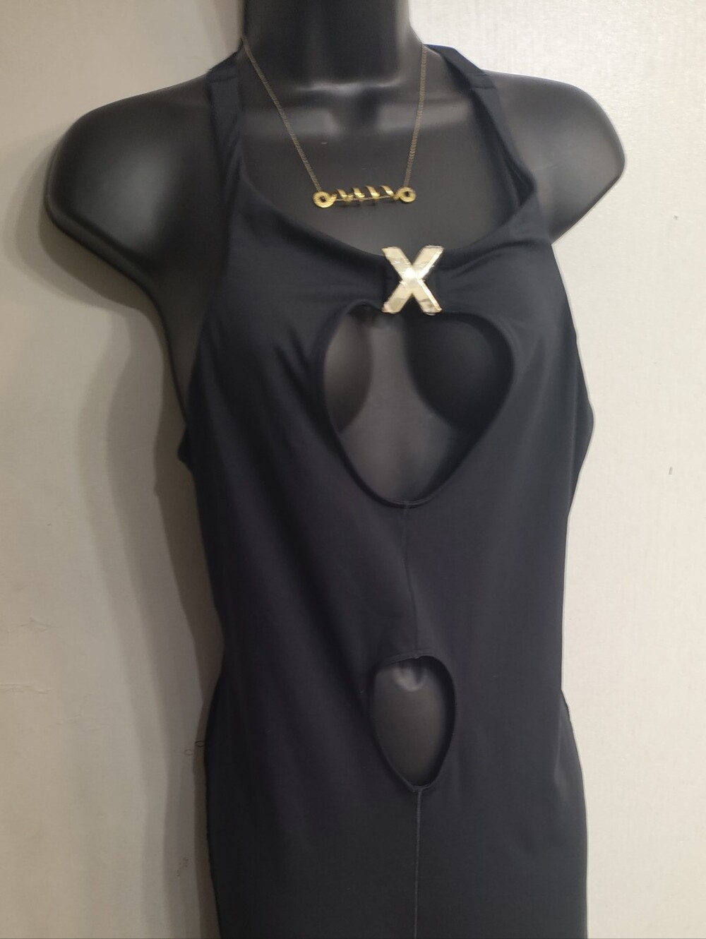 Savage X Fenty Sexxy ✨Black🔥✨✨ Cutout Slip-on Bodysuit